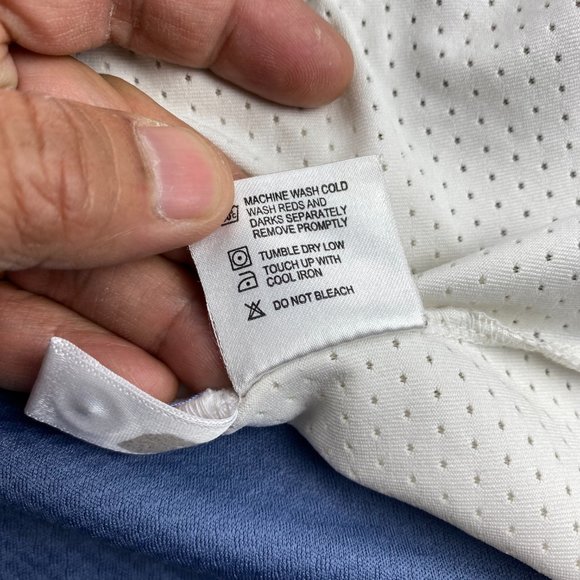 Playboy Golf Polo Shirt Men Extra Large XL Blue White Mesh Breathable Outdoor - Picture 8 of 14